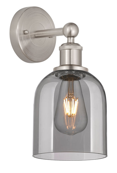 Innovations 616-1W-SN-G558-6SM One Light Wall Sconce, Brushed Satin Nickel