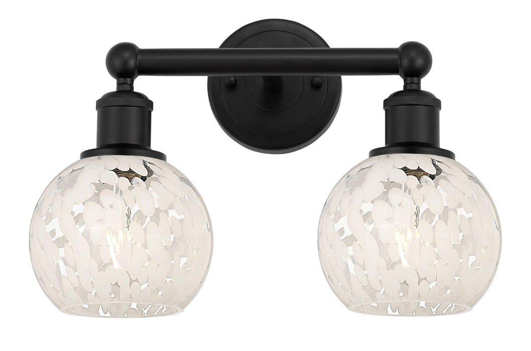 Innovations 616-2W-BK-G1216-6WM LED Bath Vanity, Matte Black