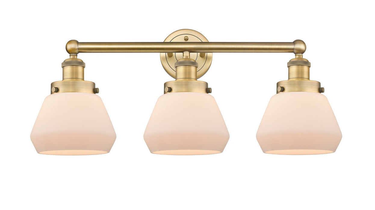 Innovations 616-3W-BB-G171 Three Light Bath Vanity, Brushed Brass