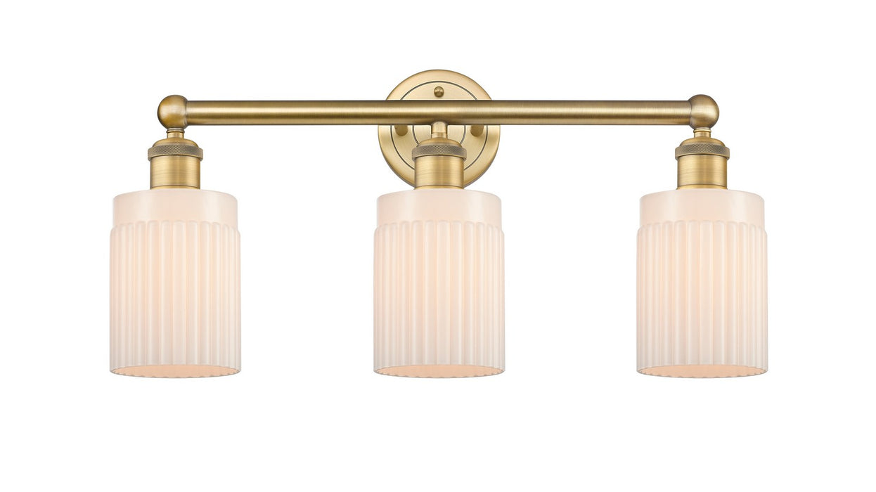 Innovations 616-3W-BB-G341 Three Light Bath Vanity, Brushed Brass