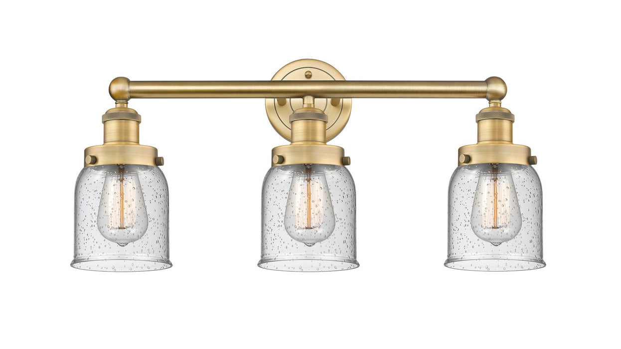 Innovations 616-3W-BB-G54 Three Light Bath Vanity, Brushed Brass