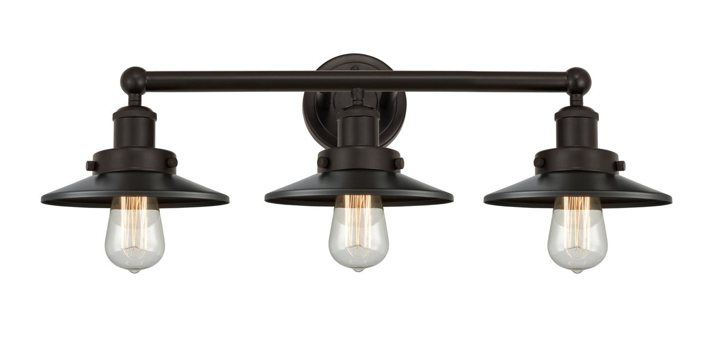 Innovations 616-3W-OB-M5-OB Three Light Bath Vanity, Oil Rubbed Bronze