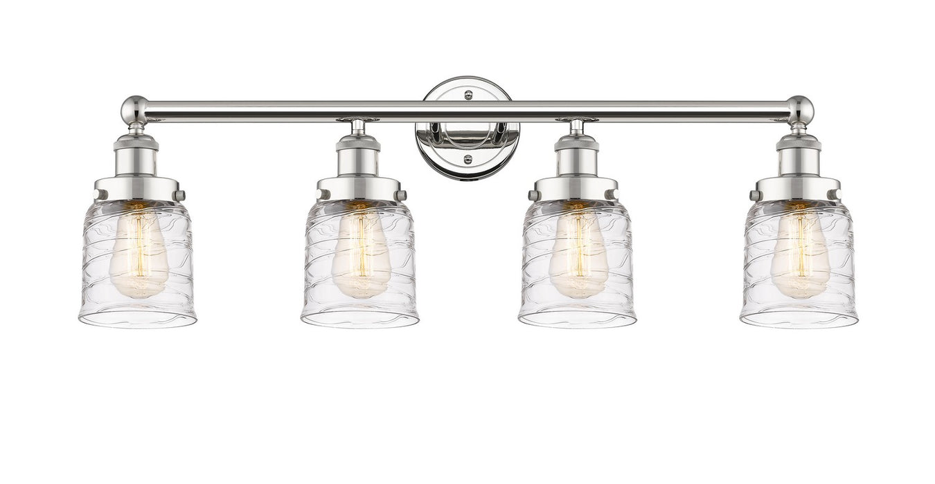 Innovations 616-4W-PN-G513 Four Light Bath Vanity, Polished Nickel