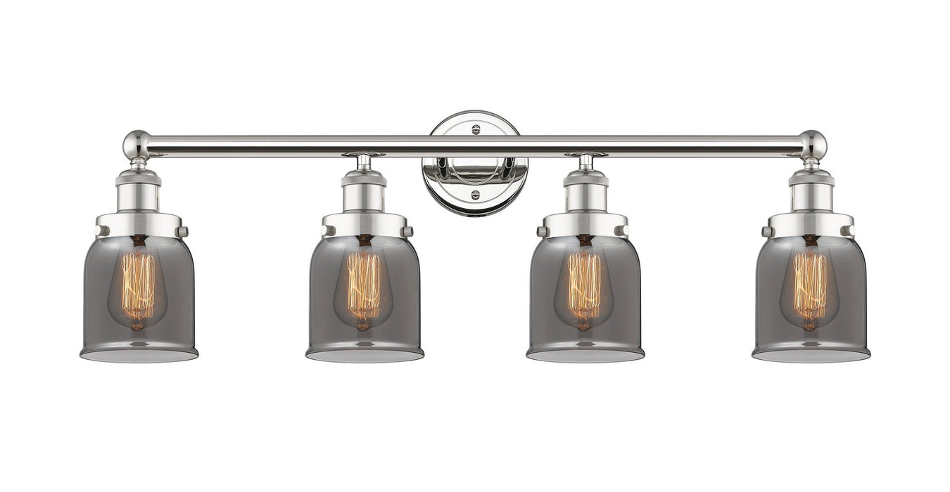 Innovations 616-4W-PN-G53 Four Light Bath Vanity, Polished Nickel