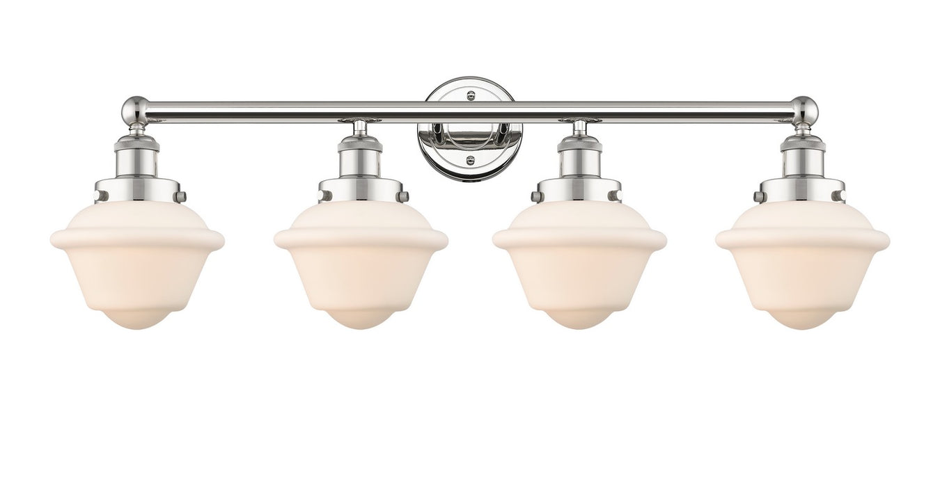 Innovations 616-4W-PN-G531 Four Light Bath Vanity, Polished Nickel