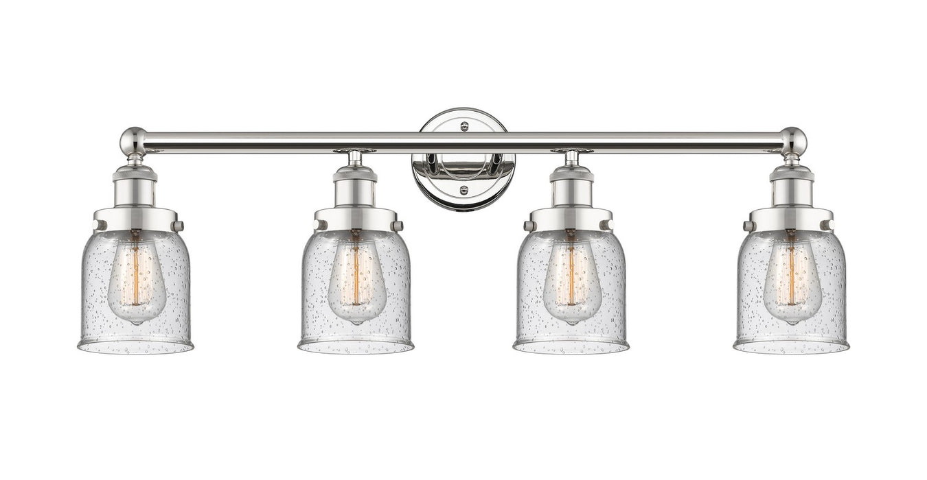 Innovations 616-4W-PN-G54 Four Light Bath Vanity, Polished Nickel