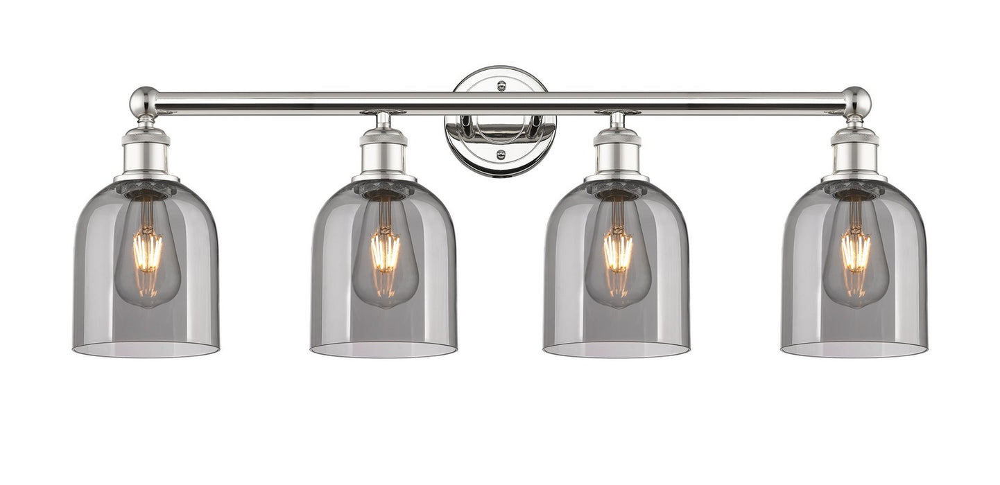 Innovations 616-4W-PN-G558-6SM Four Light Bath Vanity, Polished Nickel