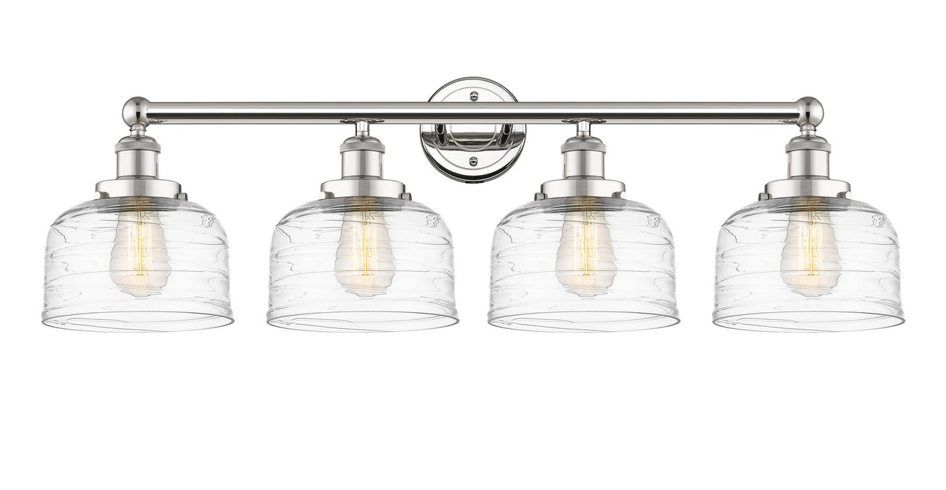 Innovations 616-4W-PN-G713 Four Light Bath Vanity, Polished Nickel