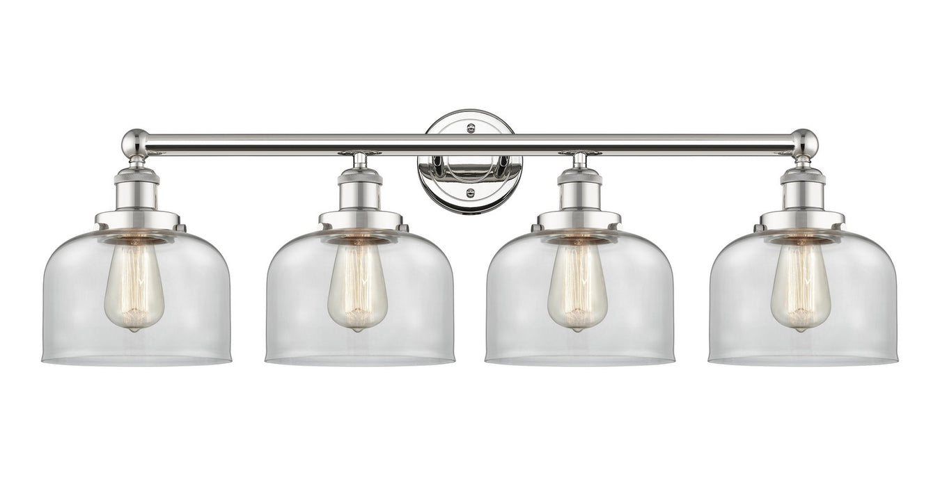 Innovations 616-4W-PN-G72 Four Light Bath Vanity, Polished Nickel