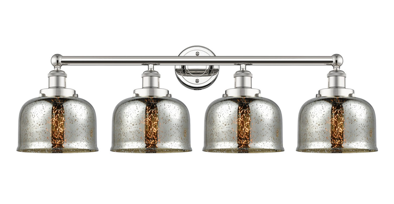 Innovations 616-4W-PN-G78 Four Light Bath Vanity, Polished Nickel