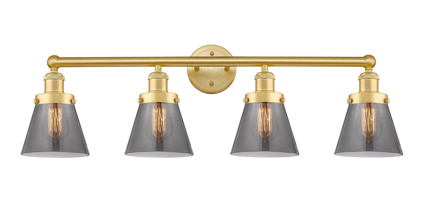 Innovations 616-4W-SG-G63 Four Light Bath Vanity, Satin Gold