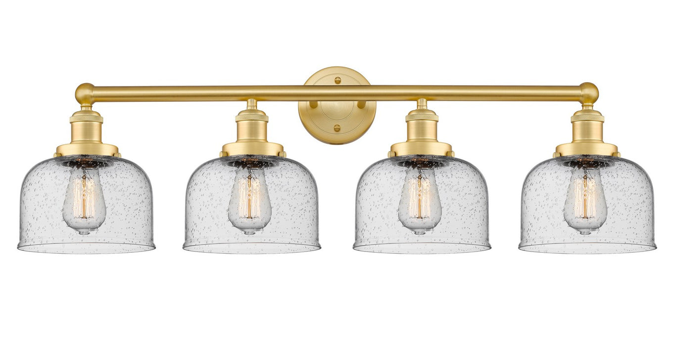 Innovations 616-4W-SG-G74 Four Light Bath Vanity, Satin Gold