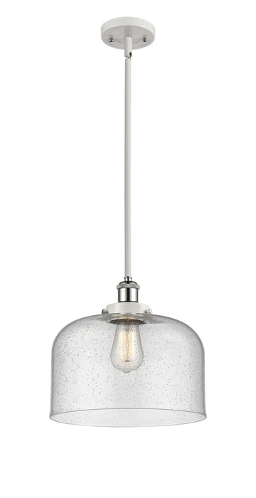 Innovations 916-1S-WPC-G74-L One Light Mini Pendant, White Polished Chrome