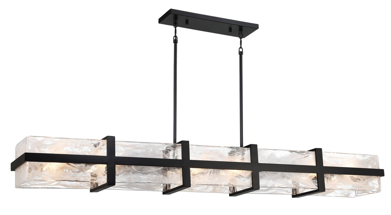 Minka-Lavery 3618-66A 12 Light Island Pendant, Coal
