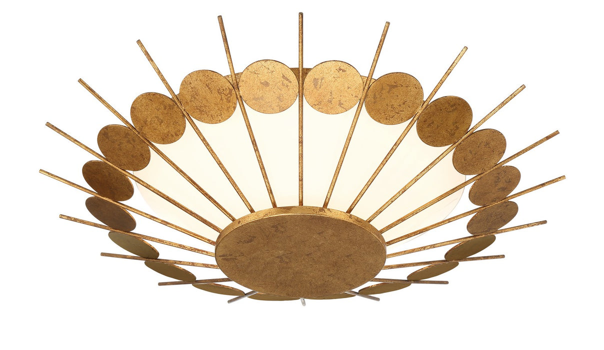 Minka-Lavery 5831-596-L LED Flush Mount, Elara Gold