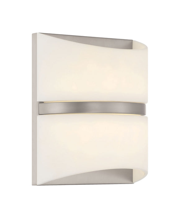 Minka-Lavery 822-84-L LED Wall Sconce, Brushed Nickel
