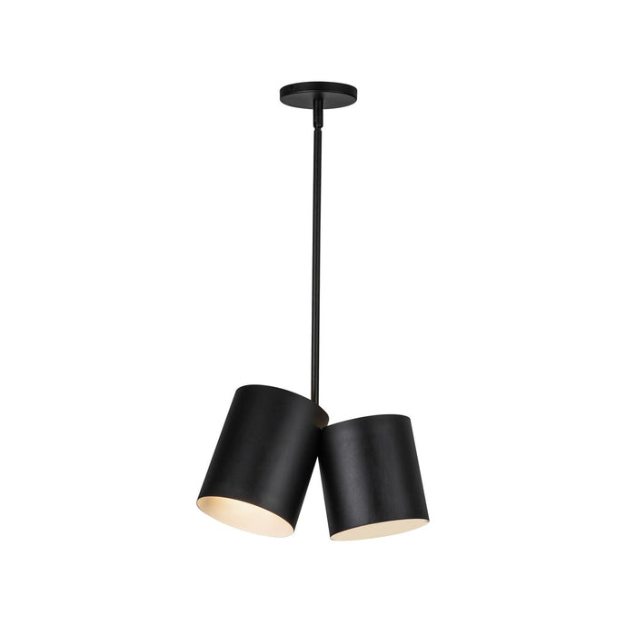 Kuzco Lighting PD58814-BK Two Light Pendant, Black
