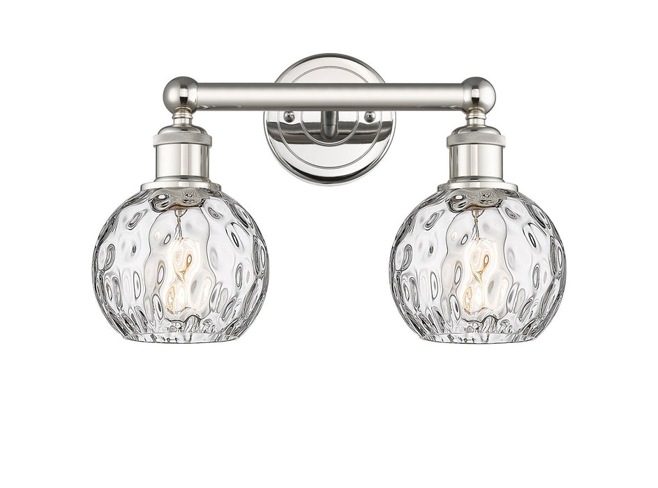 Innovations 616-2W-PN-G1215-6 Two Light Bath Vanity, Polished Nickel