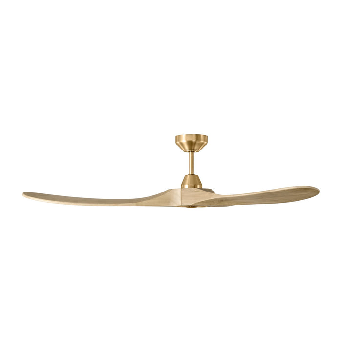 Visual Comfort Fan 3MAVSM60BBSWWO 60" Ceiling Fan, Burnished Brass