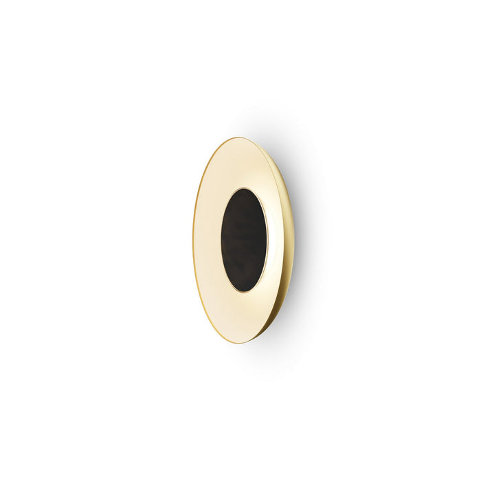 Koncept RMW-09-SW-MTB-HW+18BD-GMW LED Wall Sconce, Gold Matte White