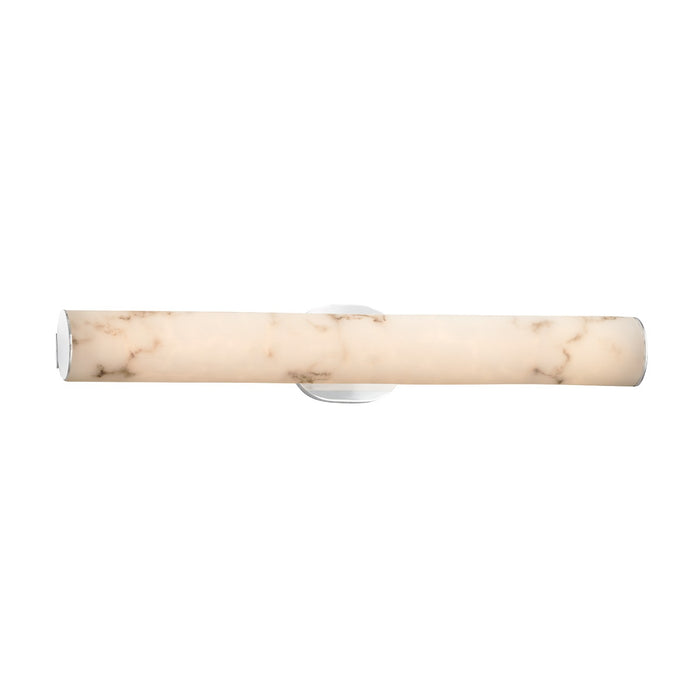 Justice Designs FAL-8655-CROM LED Linear Bath Bar, Polished Chrome