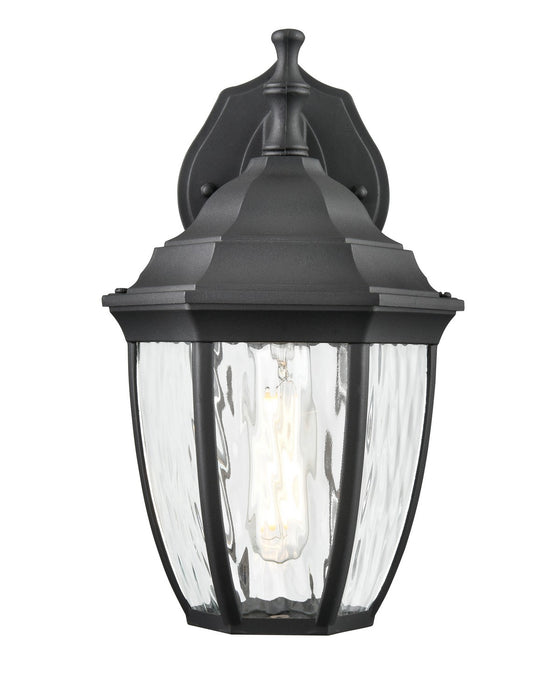 Millennium 220001-TBK One Light Outdoor Wall Sconce, Textured Black