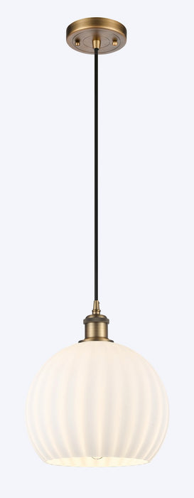 Innovations 516-1P-BB-G1217-10WV LED Mini Pendant, Brushed Brass
