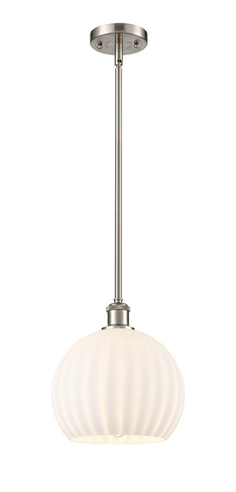 Innovations 516-1S-SN-G1217-10WV LED Mini Pendant, Brushed Satin Nickel