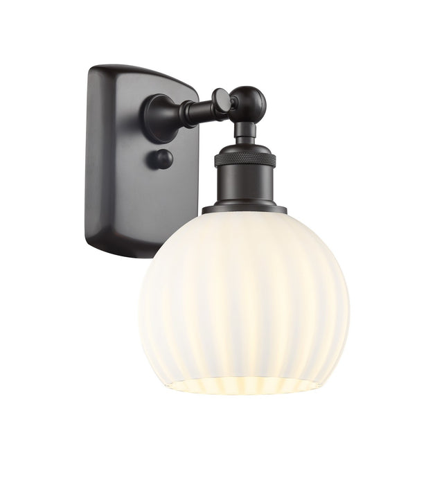 Innovations 516-1W-OB-G1217-6WV LED Wall Sconce, Oil Rubbed Bronze