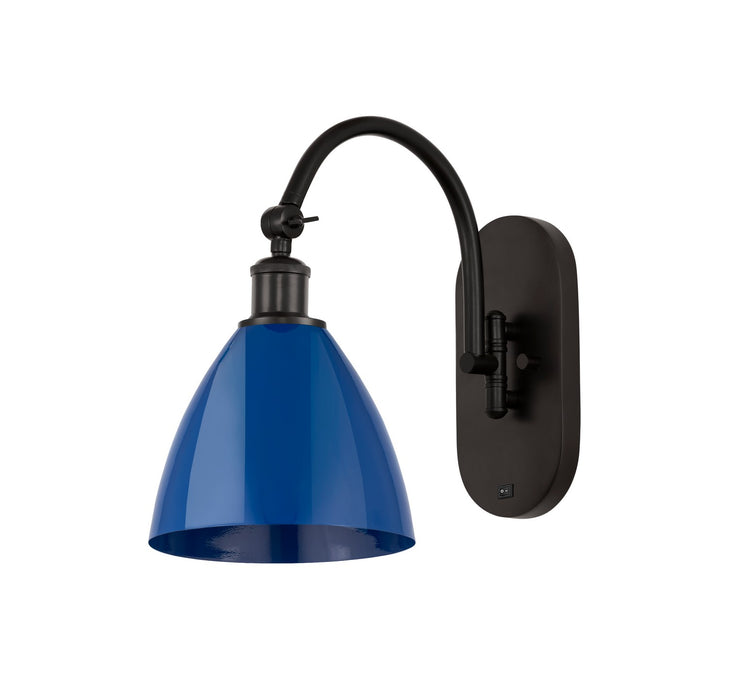 Innovations 518-1W-OB-MBD-75-BL One Light Wall Sconce, Oil Rubbed Bronze