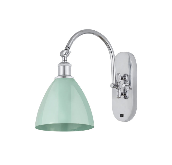 Innovations 518-1W-PC-MBD-75-SF One Light Wall Sconce, Polished Chrome