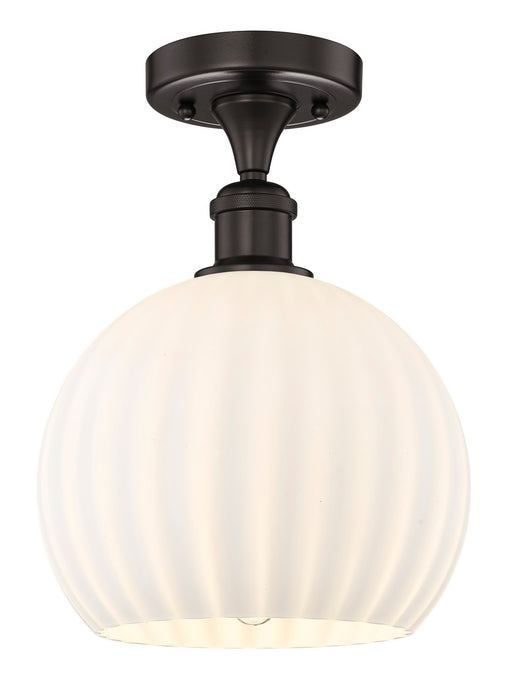 Innovations 616-1F-OB-G1217-10WV LED Semi-Flush Mount, Oil Rubbed Bronze