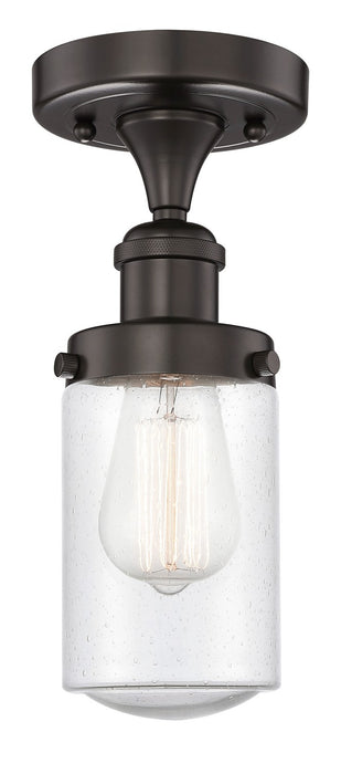 Innovations 616-1F-OB-G314 One Light Semi-Flush Mount, Oil Rubbed Bronze