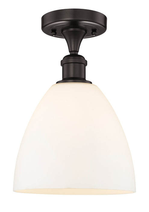 Innovations 616-1F-OB-GBD-91 One Light Semi-Flush Mount, Oil Rubbed Bronze