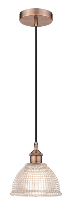 Innovations 616-1P-AC-G422 One Light Mini Pendant, Antique Copper