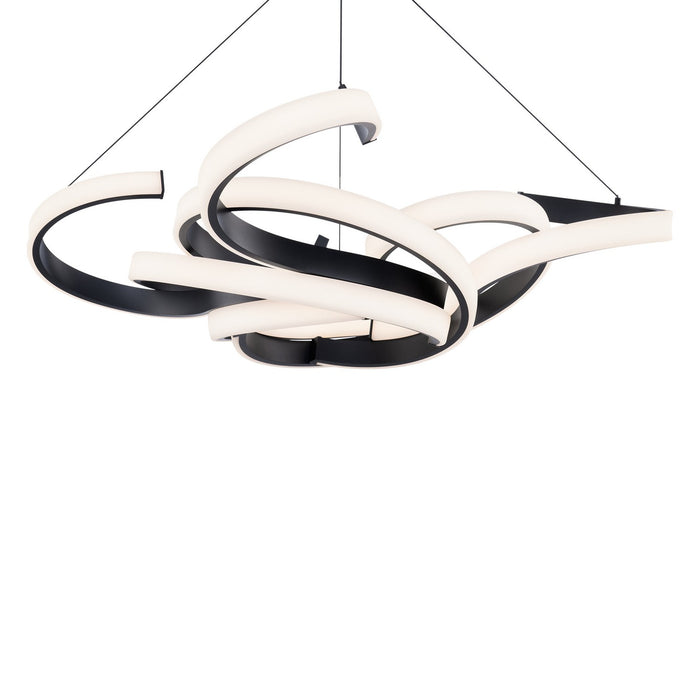 Modern Forms PD-22452-BK LED Chandelier, Black
