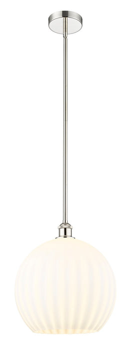 Innovations 616-1S-PN-G1217-14WV LED Pendant, Polished Nickel