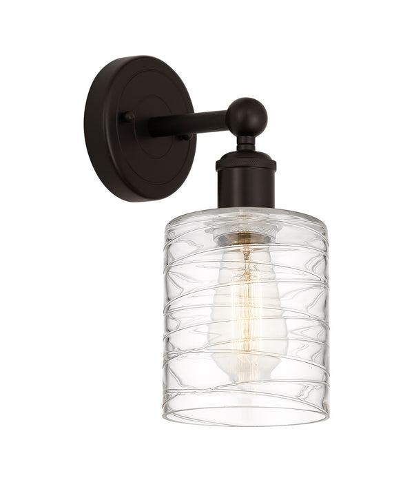 Innovations 616-1W-OB-G1113 One Light Wall Sconce, Oil Rubbed Bronze
