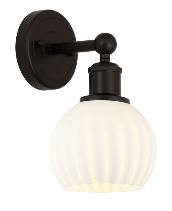 Innovations 616-1W-OB-G1217-6WV LED Wall Sconce, Oil Rubbed Bronze