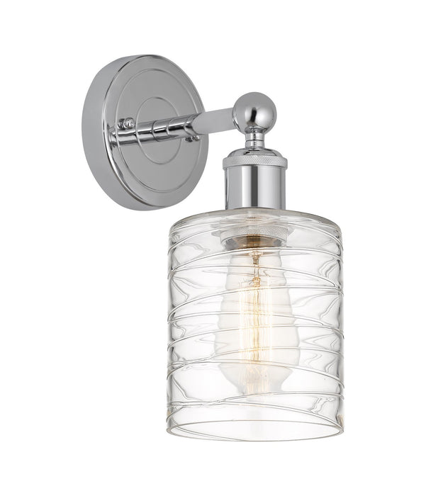 Innovations 616-1W-PC-G1113 One Light Wall Sconce, Polished Chrome