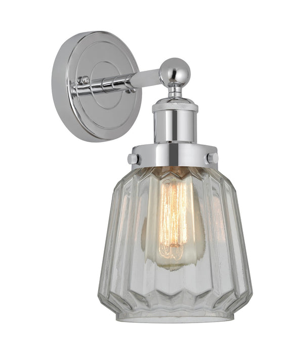 Innovations 616-1W-PC-G142 One Light Wall Sconce, Polished Chrome