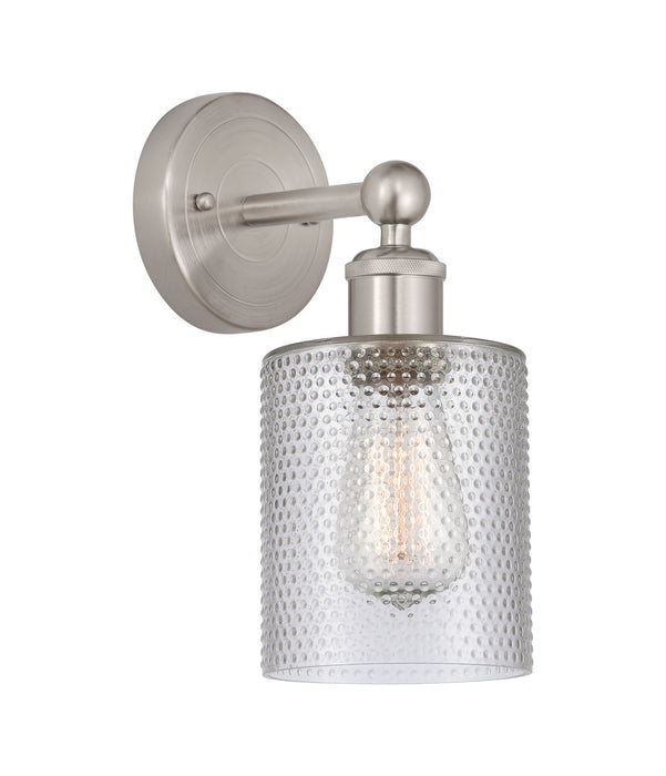 Innovations 616-1W-SN-G112 One Light Wall Sconce, Brushed Satin Nickel