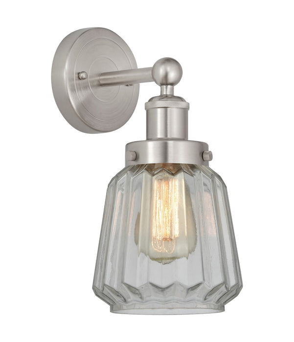 Innovations 616-1W-SN-G142 One Light Wall Sconce, Brushed Satin Nickel