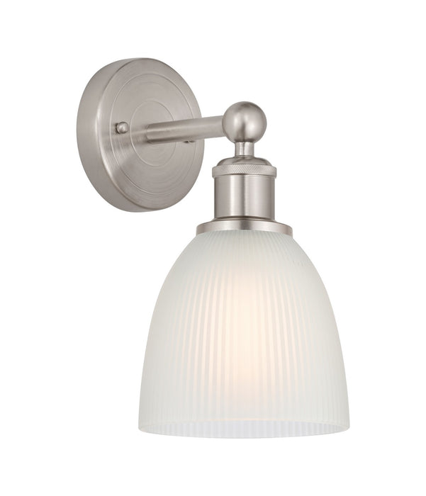 Innovations 616-1W-SN-G381 One Light Wall Sconce, Brushed Satin Nickel