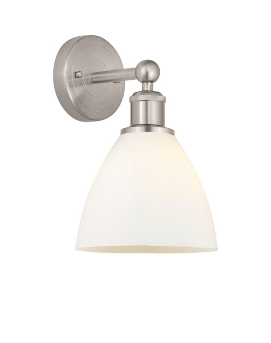 Innovations 616-1W-SN-GBD-751 One Light Wall Sconce, Brushed Satin Nickel