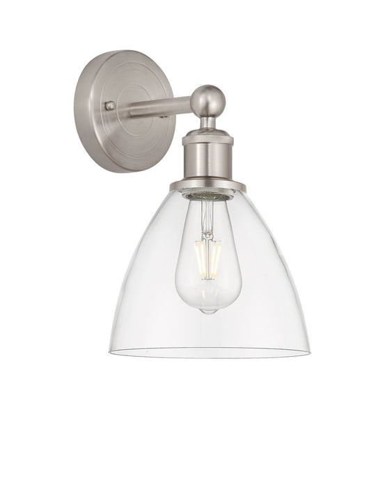 Innovations 616-1W-SN-GBD-752 One Light Wall Sconce, Brushed Satin Nickel