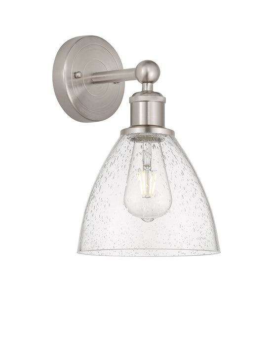 Innovations 616-1W-SN-GBD-754 One Light Wall Sconce, Brushed Satin Nickel