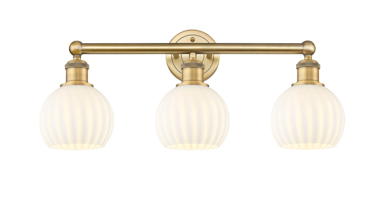 Innovations 616-3W-BB-G1217-6WV LED Bath Vanity, Brushed Brass