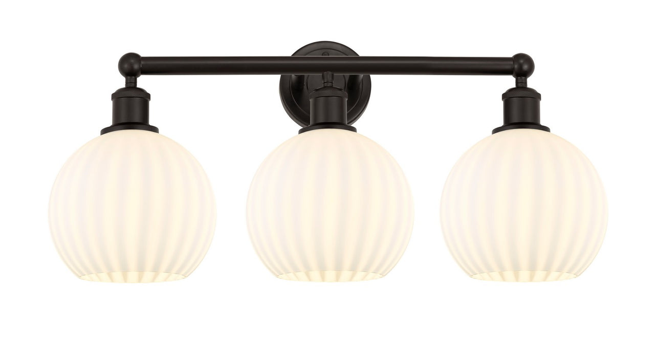 Innovations 616-3W-OB-G1217-8WV LED Bath Vanity, Oil Rubbed Bronze