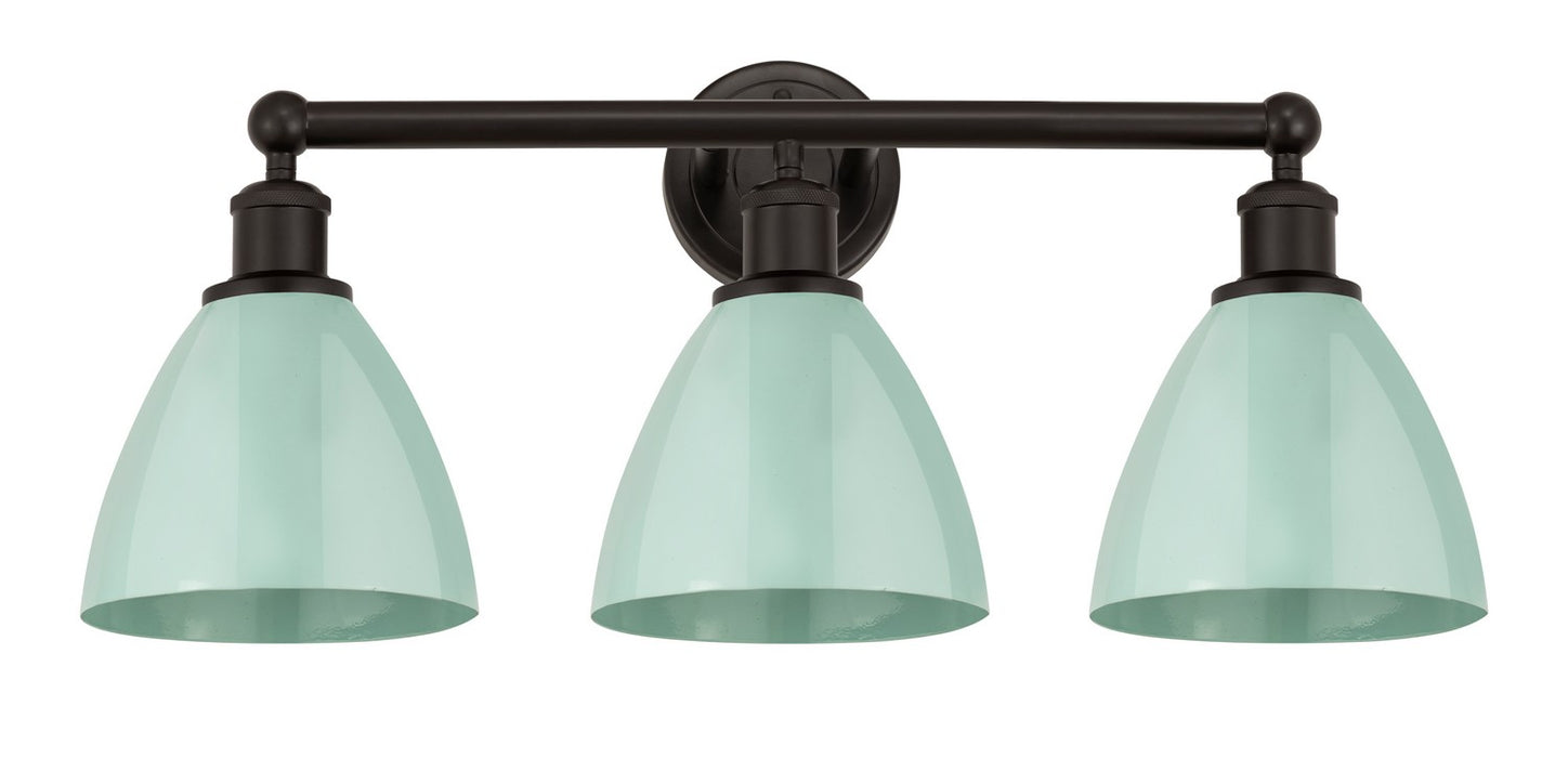Innovations 616-3W-OB-MBD-75-SF Three Light Bath Vanity, Oil Rubbed Bronze